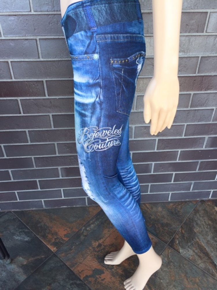 Leggings with real svarowski