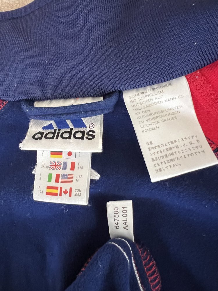 Vintage Adidas fc Bassersdorf Tracksuit, M