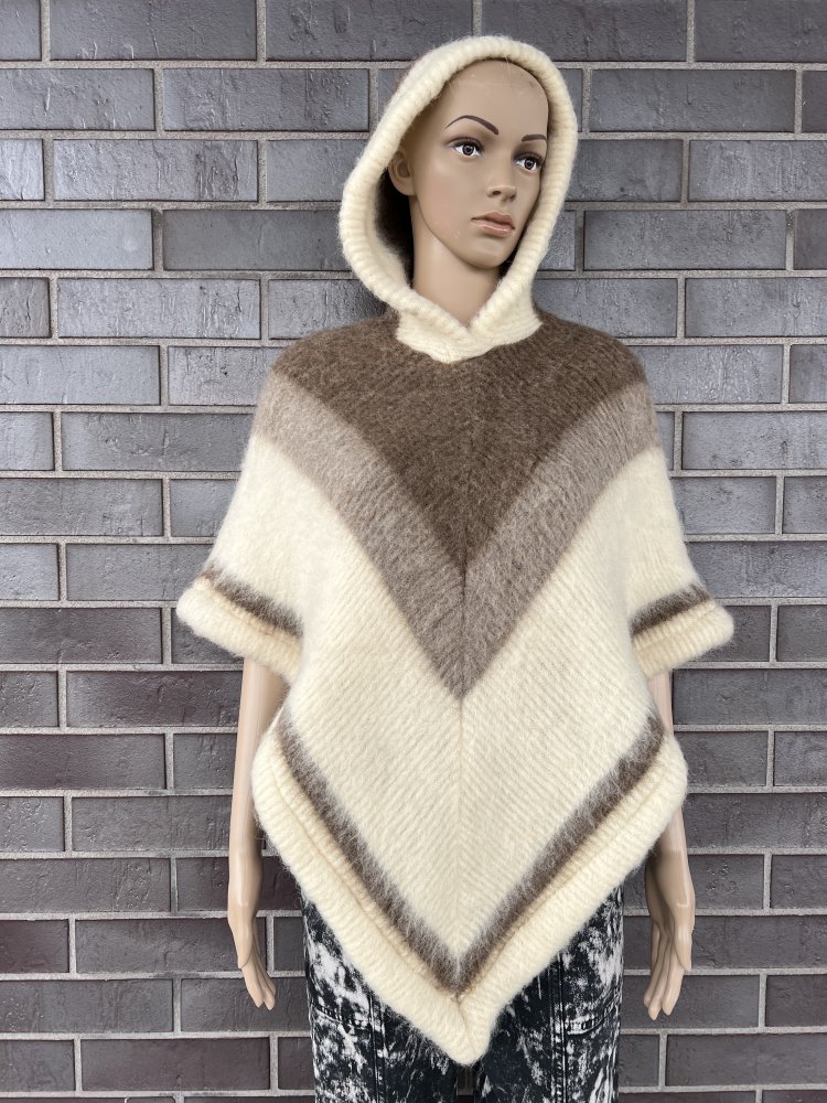 Icewool wool poncho