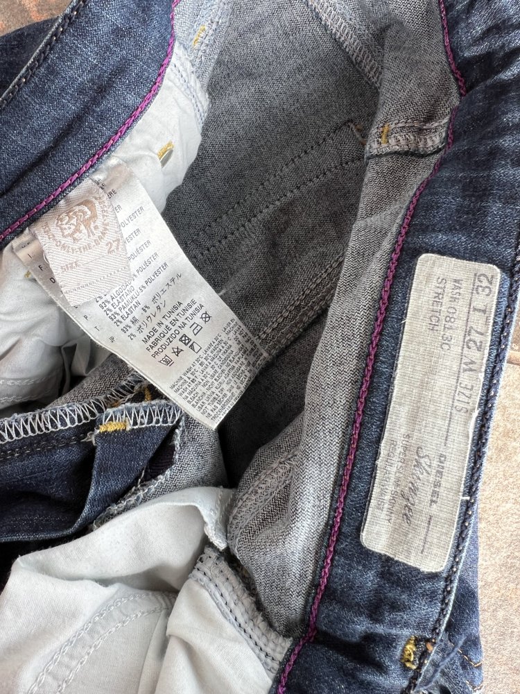 Diesel 27/32 super slim skinny