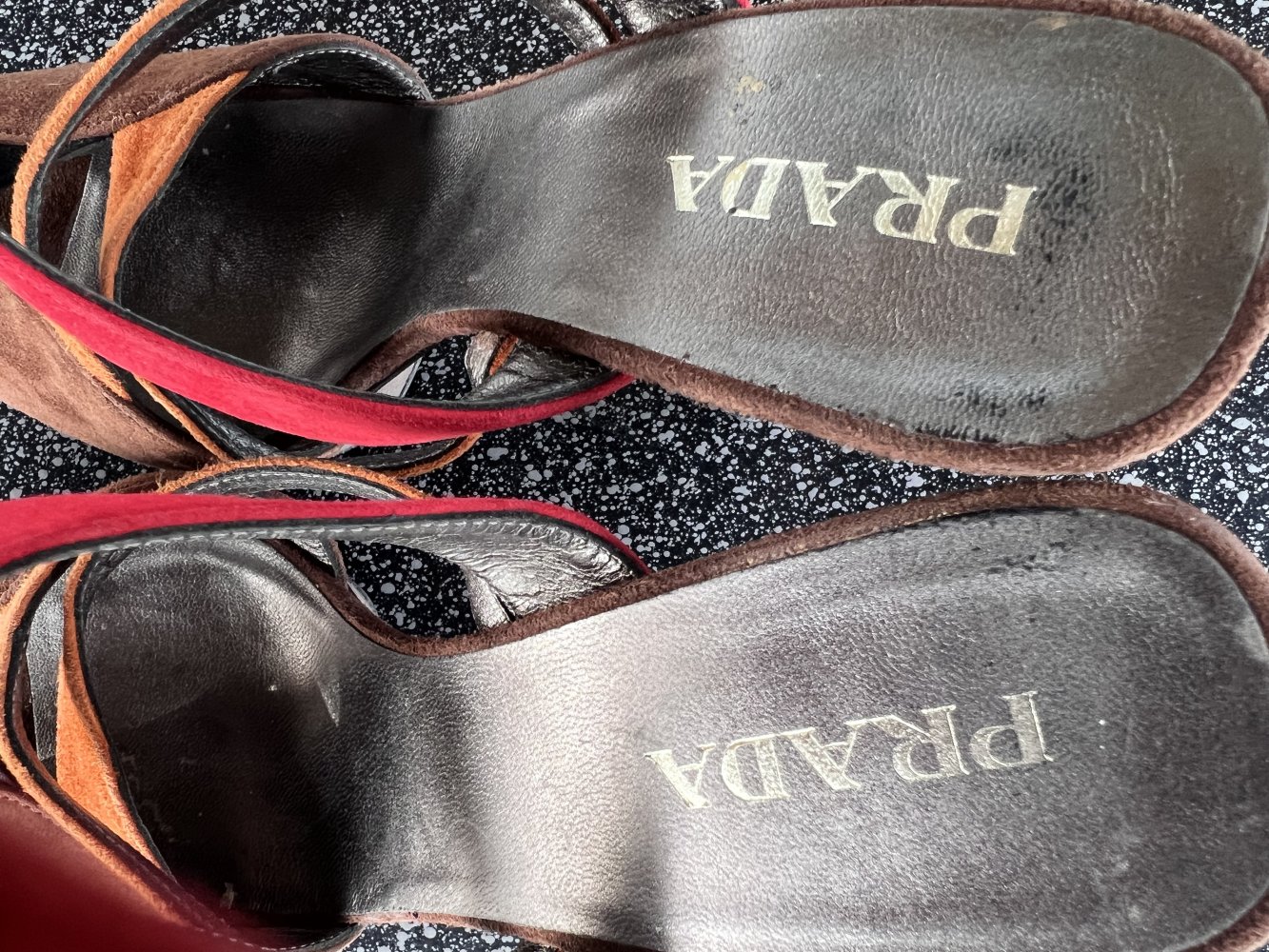 Prada sandals 38.5