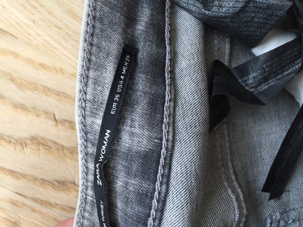 Zara skinny jeans