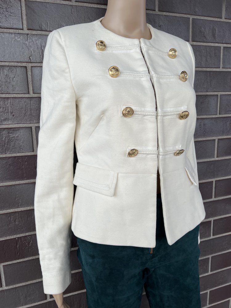 Zara Basic Collection white blazer