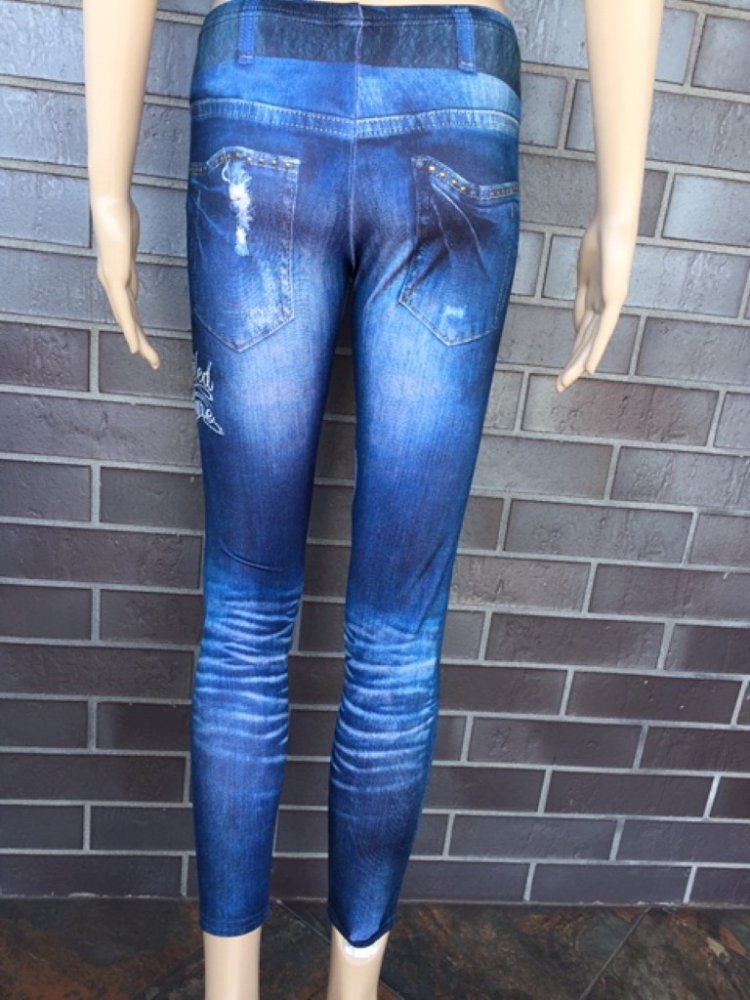 Leggings with real svarowski