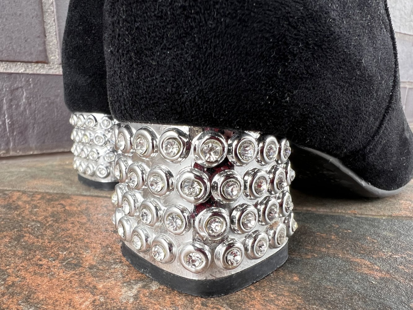 Over-the-knee leather suede leather boots