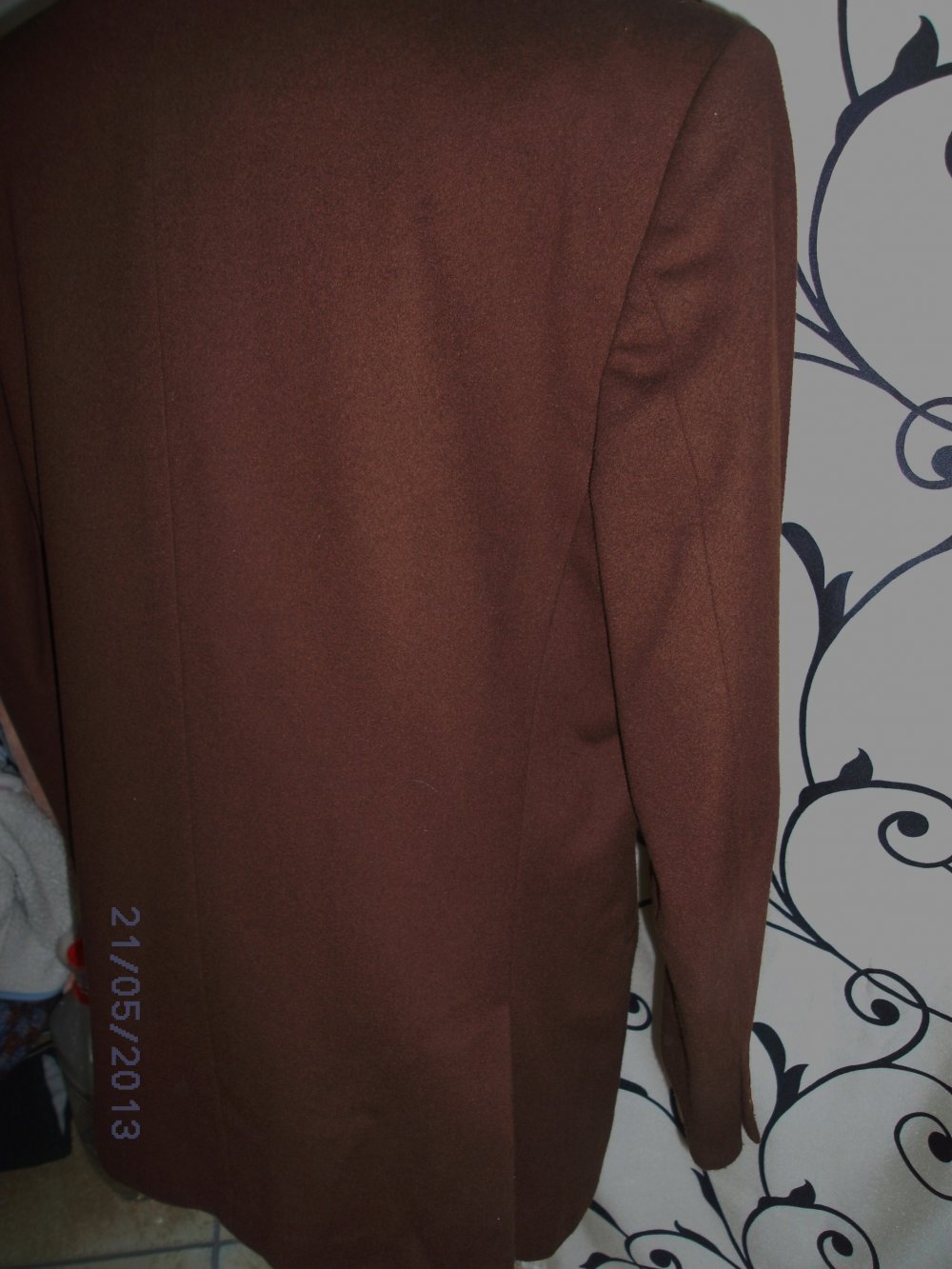 LEBOLE  braunes HERRENSAKKO (Wolle/Kaschmir) ca. Gr.50 