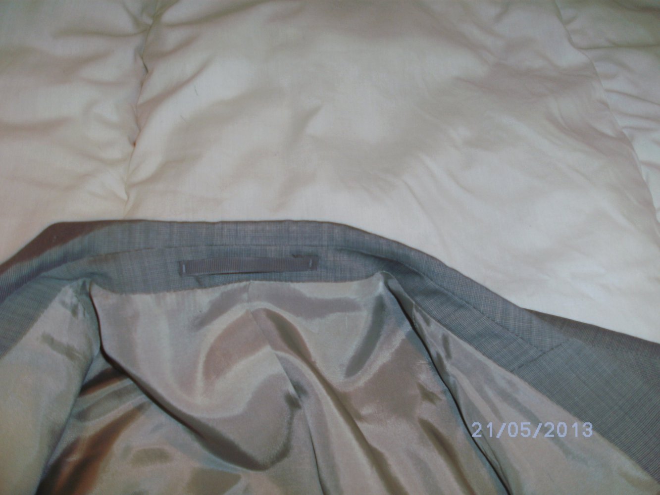 YVES GERRARD hellgraues HERRENSAKKO Gr.50 NEUWERTIG 