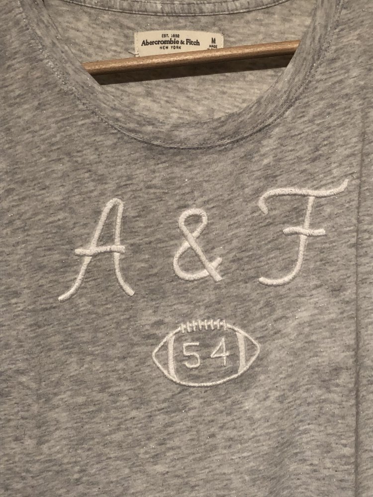 Helles T-Shirt von Abercrombie und Fitch