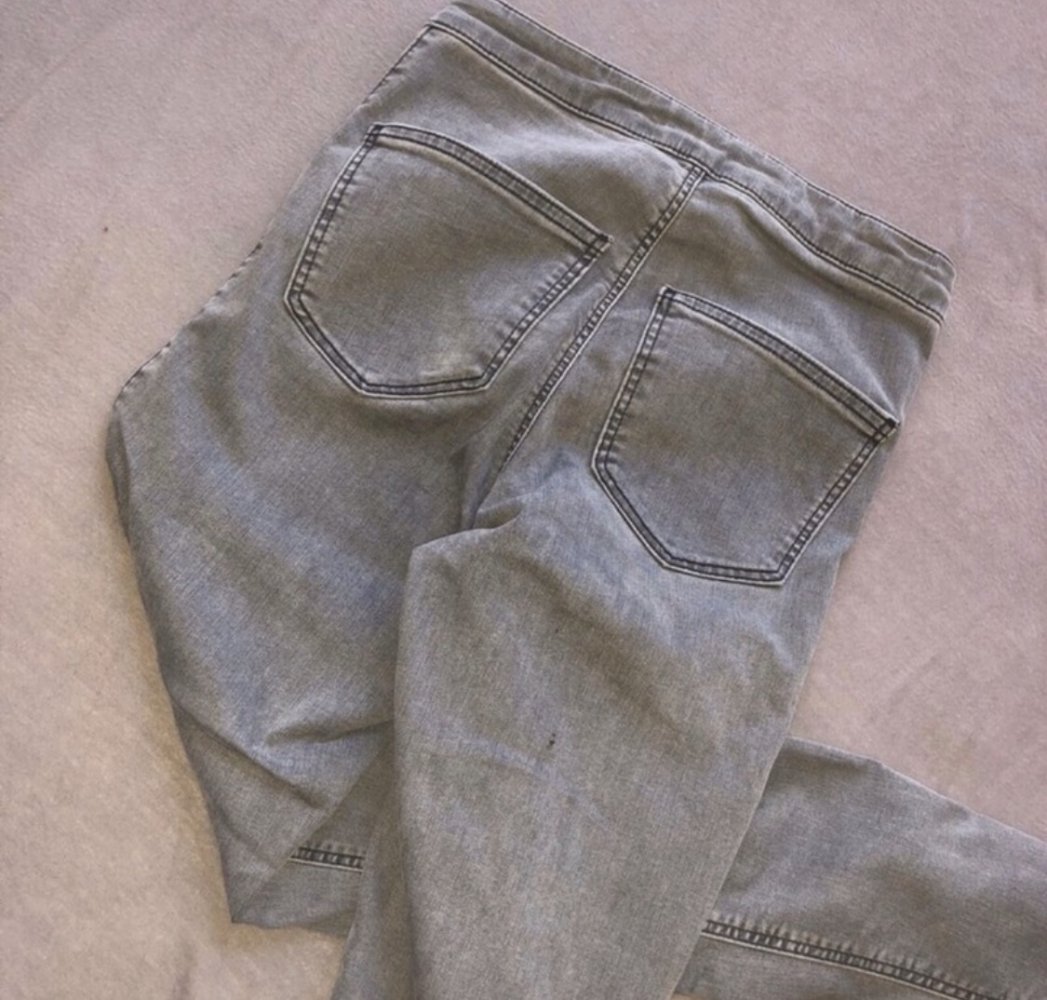 Graue Hose Von Topshop 