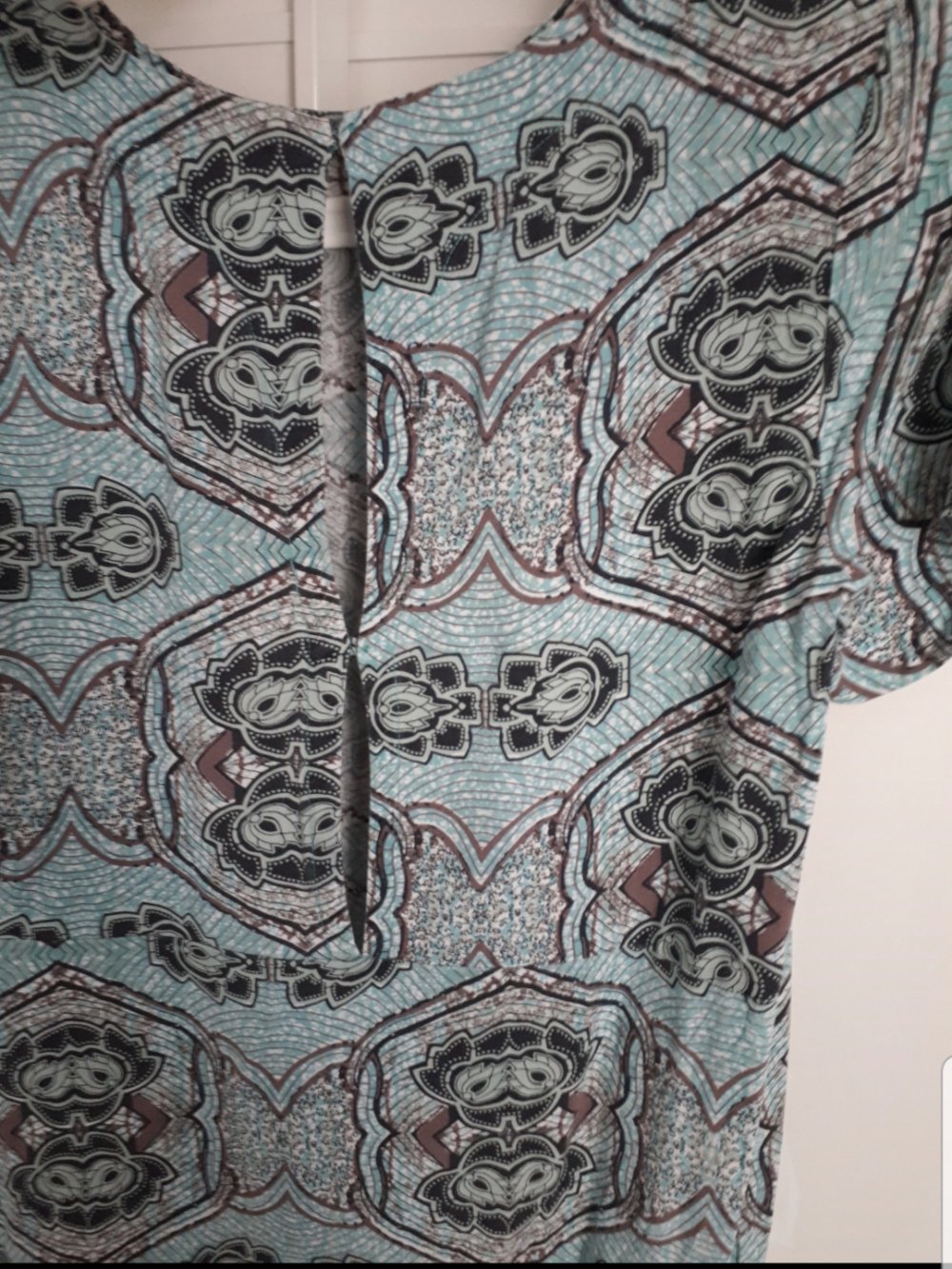 Blau / türkises legeres Kleid