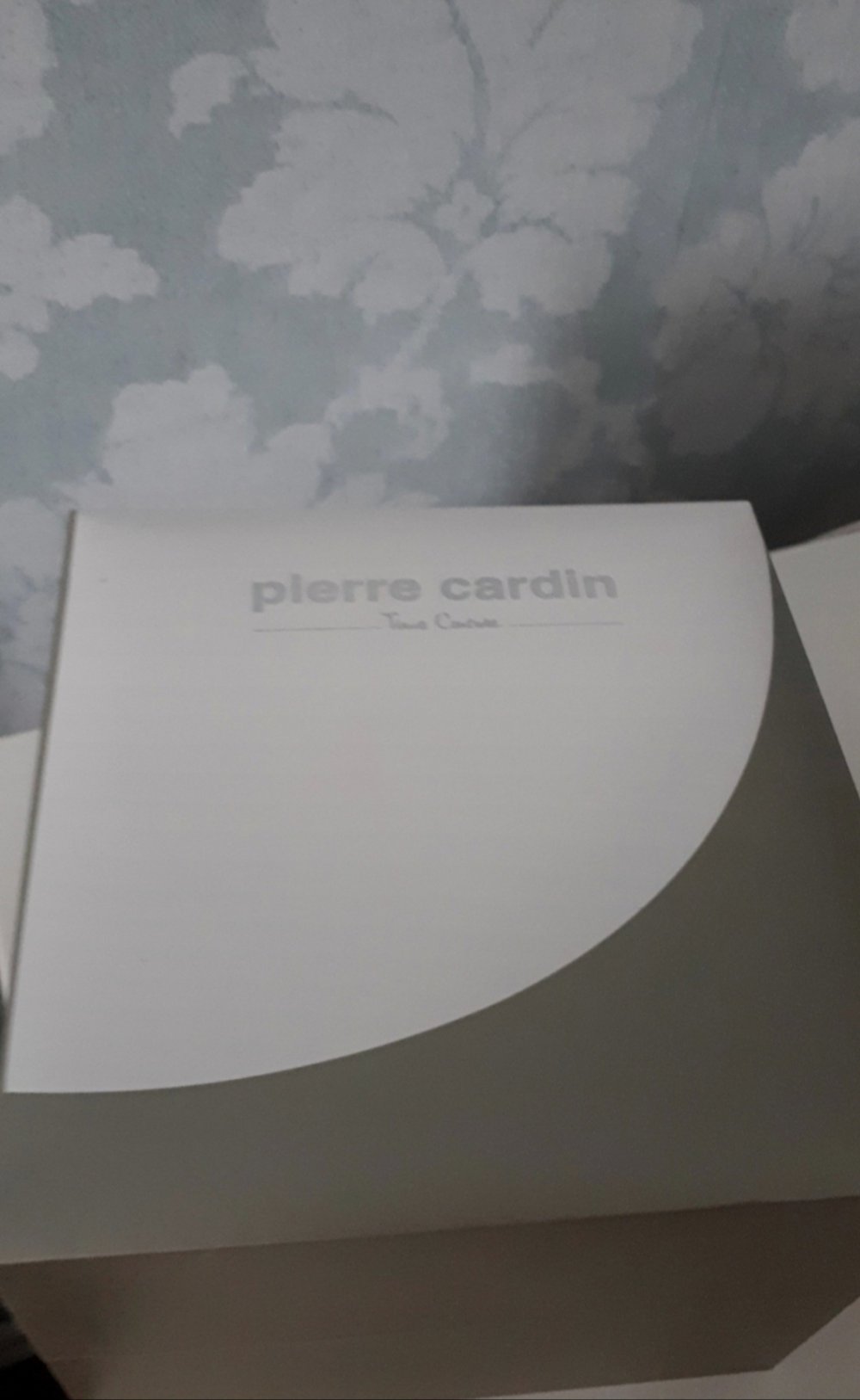 Originale silberne Uhr von Piere Cardin