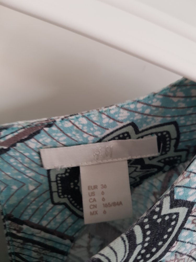 Blau / türkises legeres Kleid