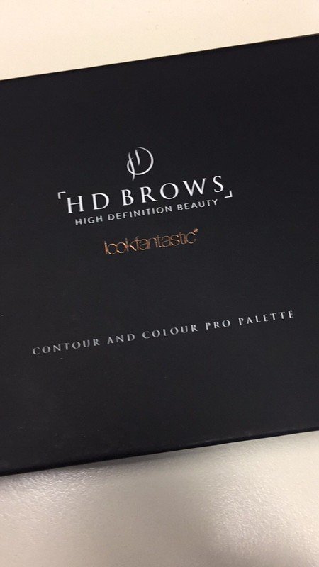 HB Brows color  Pro Palette