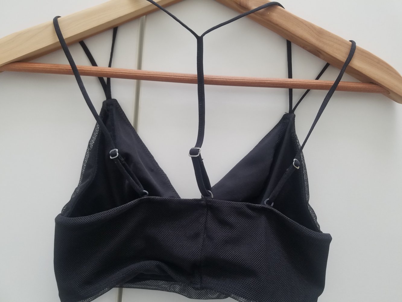 Schwarzes Bralette