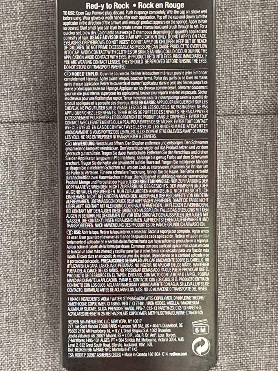 REDKEN Color Rebel Red-y to Rock