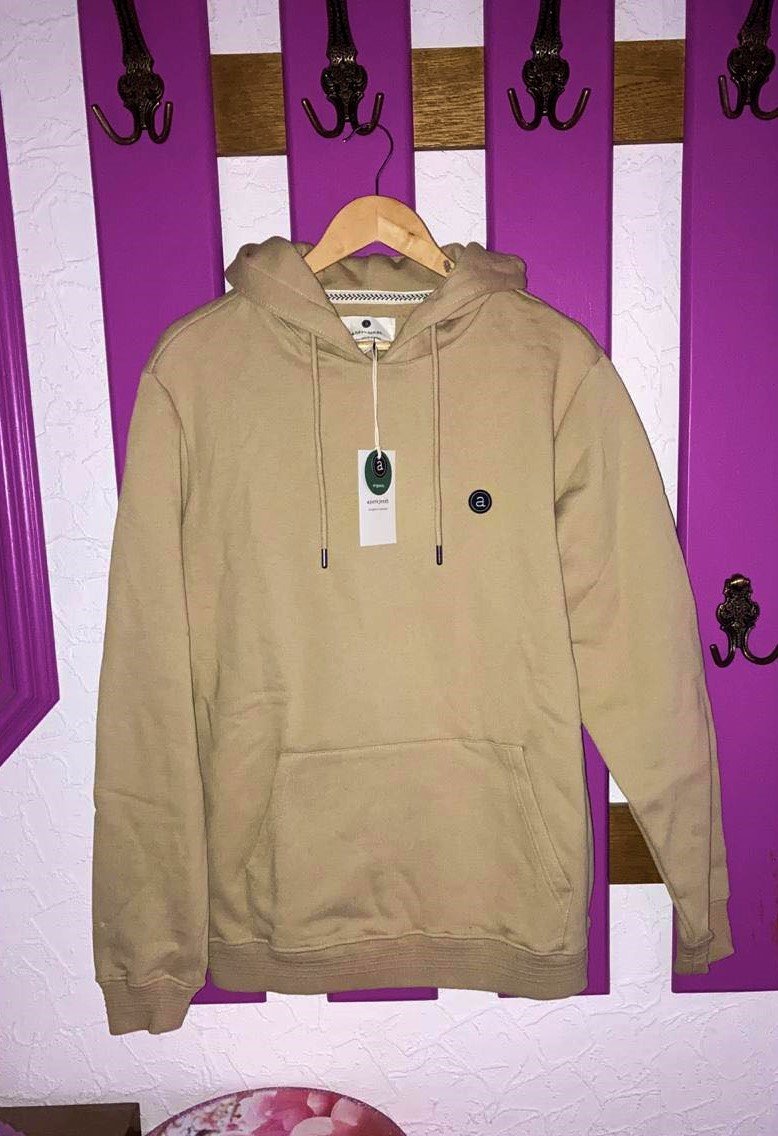 Anerkjendt Aknigel Kapuzenpullover in beige // Hoodie // Organic Fashion
