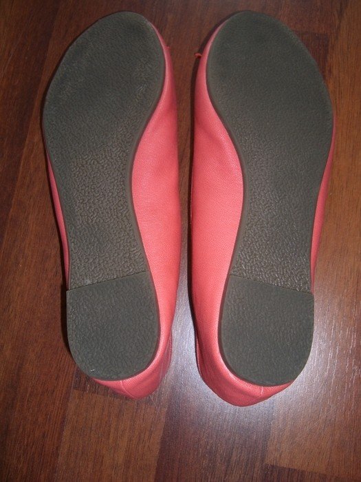 BALLERINAS SLIPON FLACHE SCHUHE GR.38 NEON UNGETRAGEN