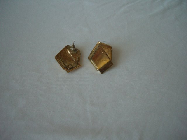 OHRSTECKER OHRHÄNGER FRIIS&COMPANY UNGETRAGEN GOLD GEO ONESIZE 