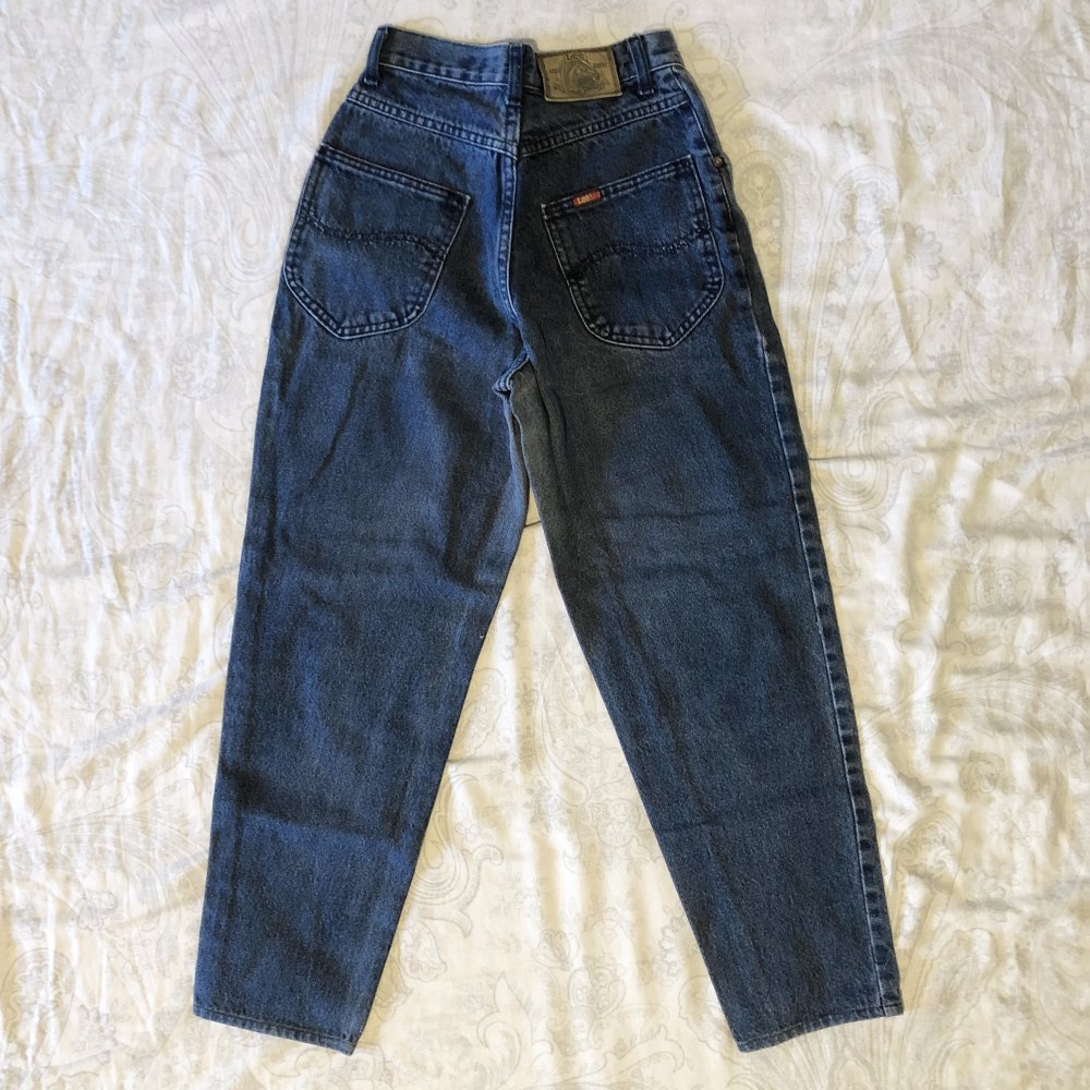 Original vintage Lee purple star highwaist Mom Jeans