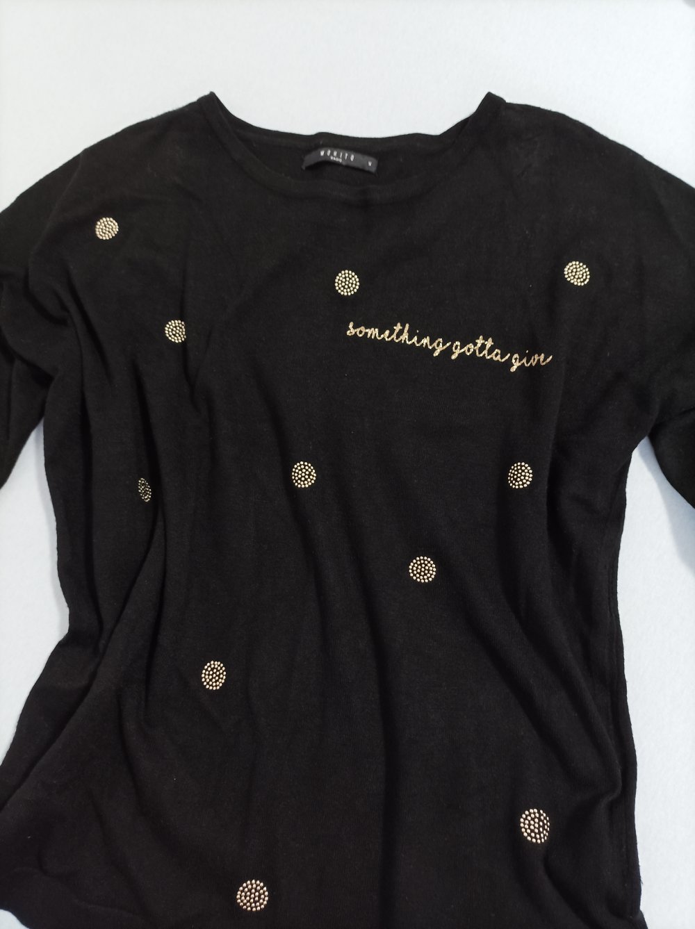 Weicher Pullover Gr. S schwarz