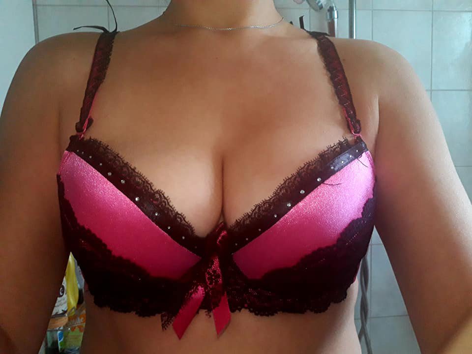 Bh Push Up Bh Gr 80 B Pink Glitzer Mit Spitze Und Bugel Sexy Kleiderkorb De