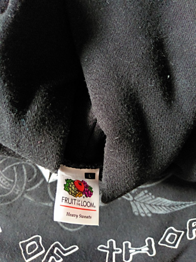 Wikinger Vikings Hoodie Kapuzensweater L dunkelbraun