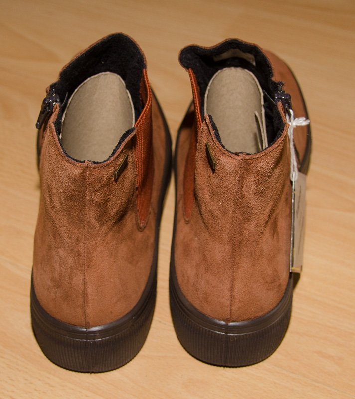 Legero Leder-Boots in hellbraun Gr. 41