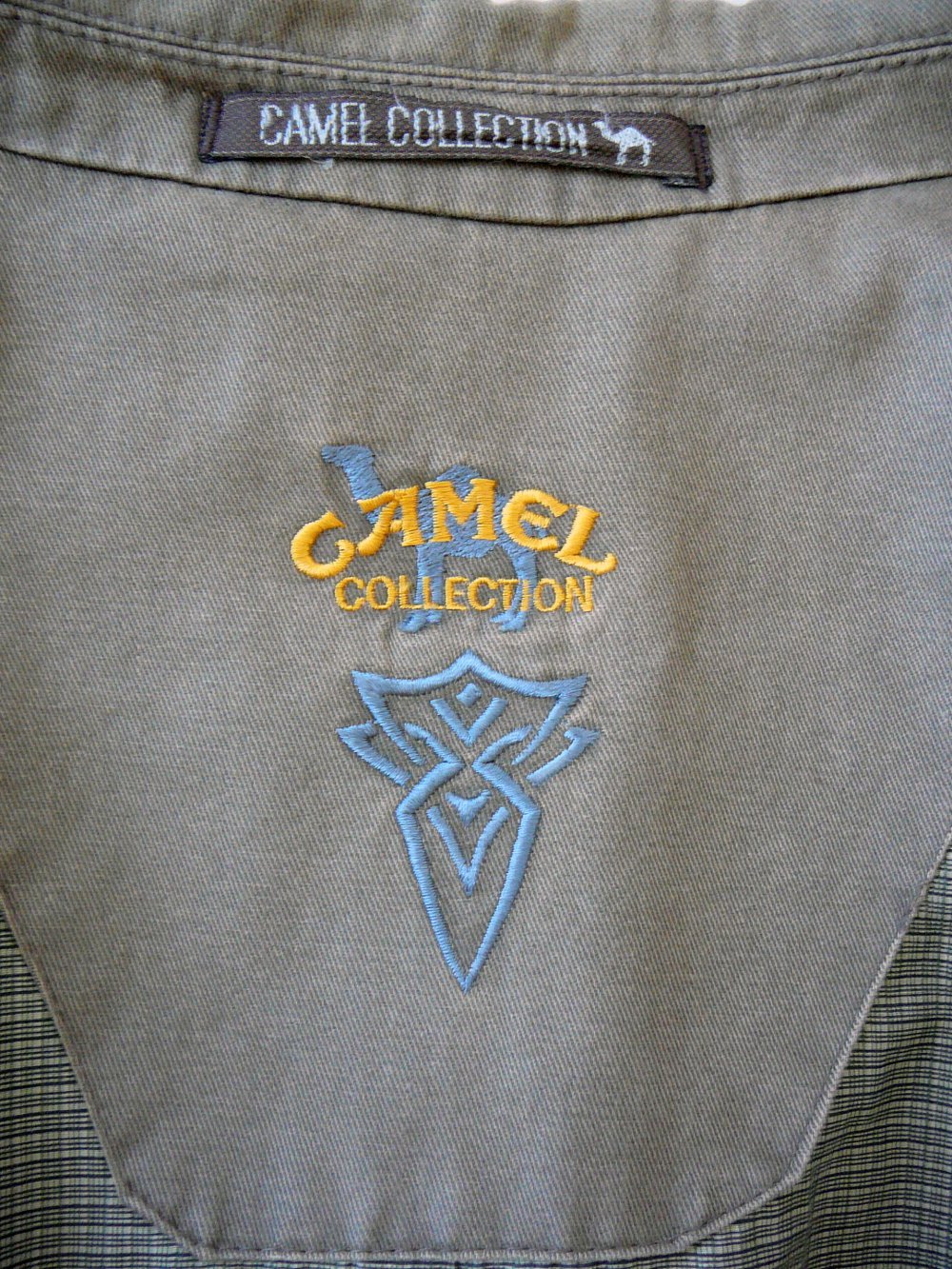Camel Collection Sakko Herrensacko Blazer Khaki Grün Gr. 48