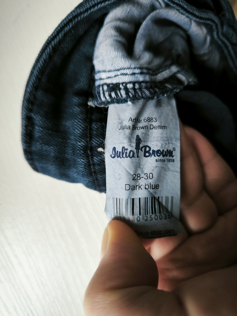 Jeans Damenjeans Hose Damenhose Julia Brown Cool Blue Dark Blue 38 