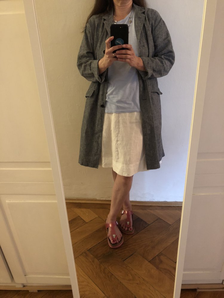 Leichter Leinenmantel von UNIQLO