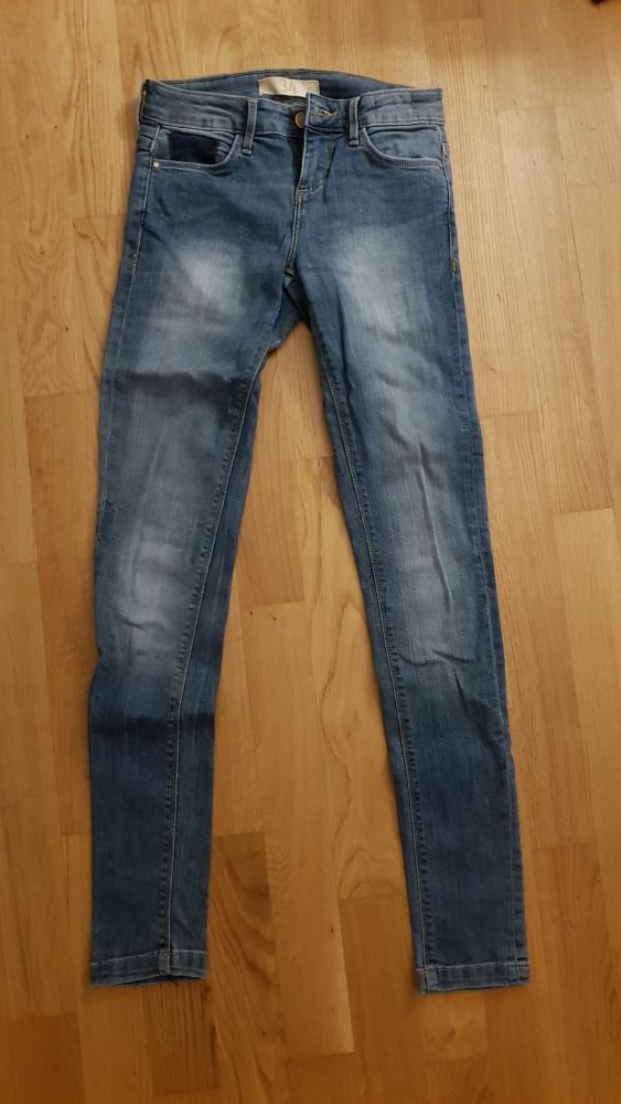 Jeans mit Optik