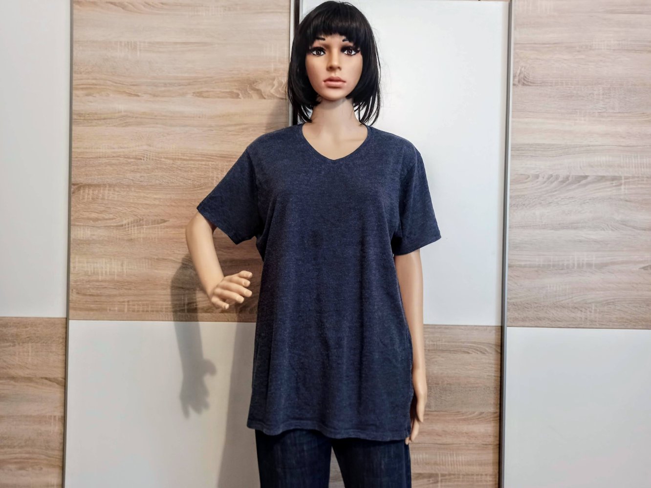 Schönes T-Shirt in marienblau von Smog