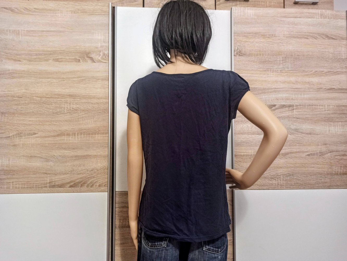 Schönes T-Shirt in marienblau von H&M