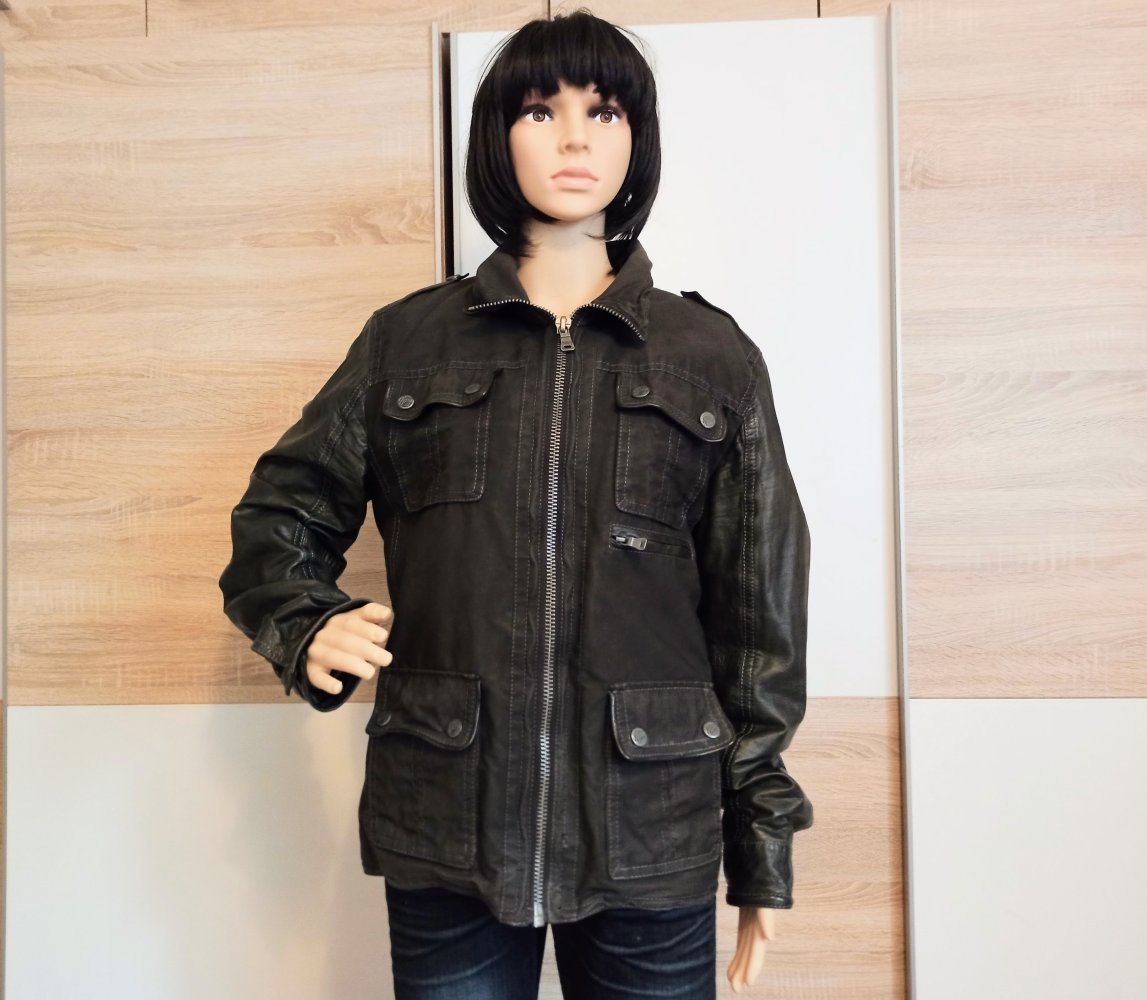 Schöne Jacke in braun/schwarz von Gipsy