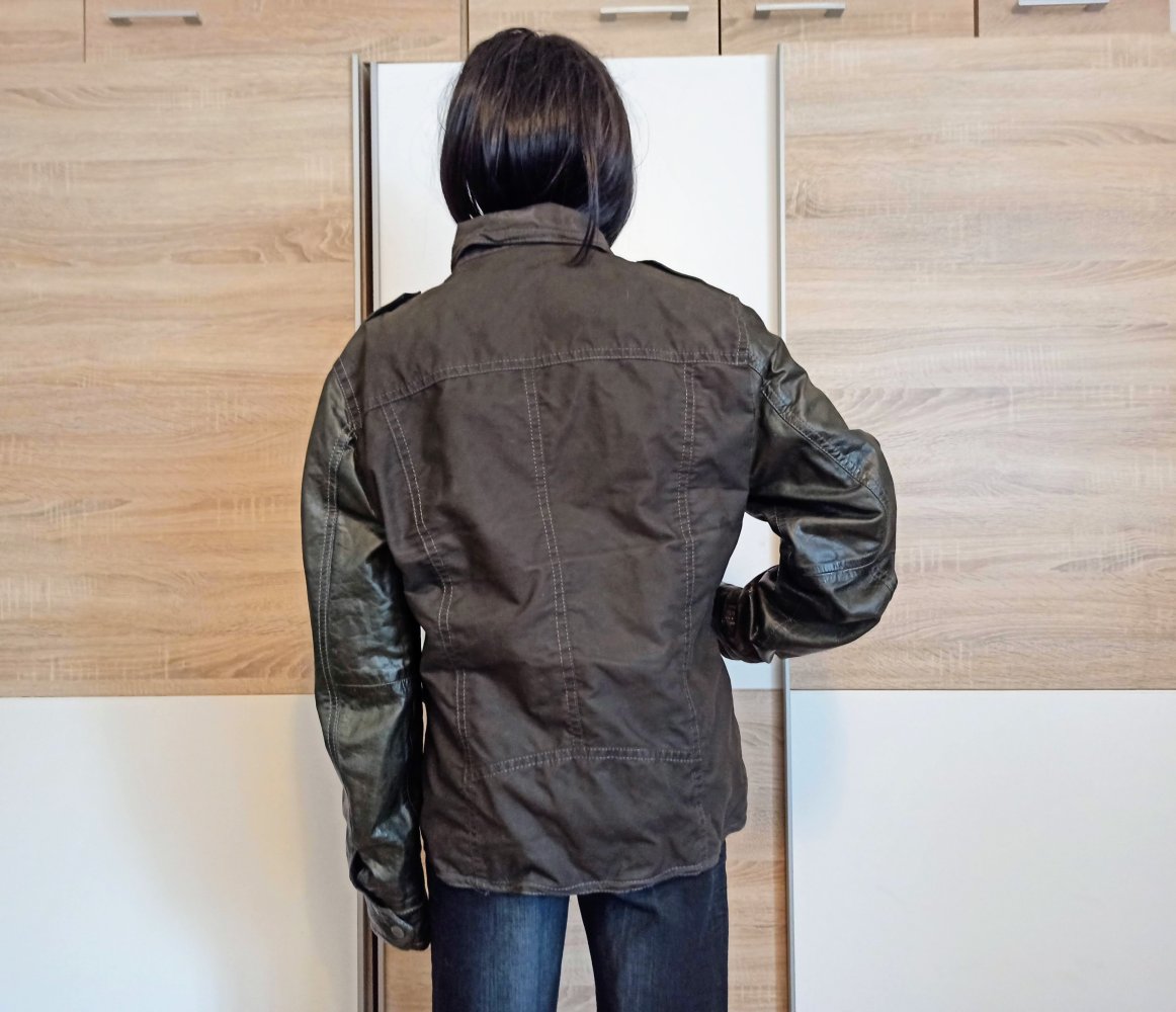 Schöne Jacke in braun/schwarz von Gipsy