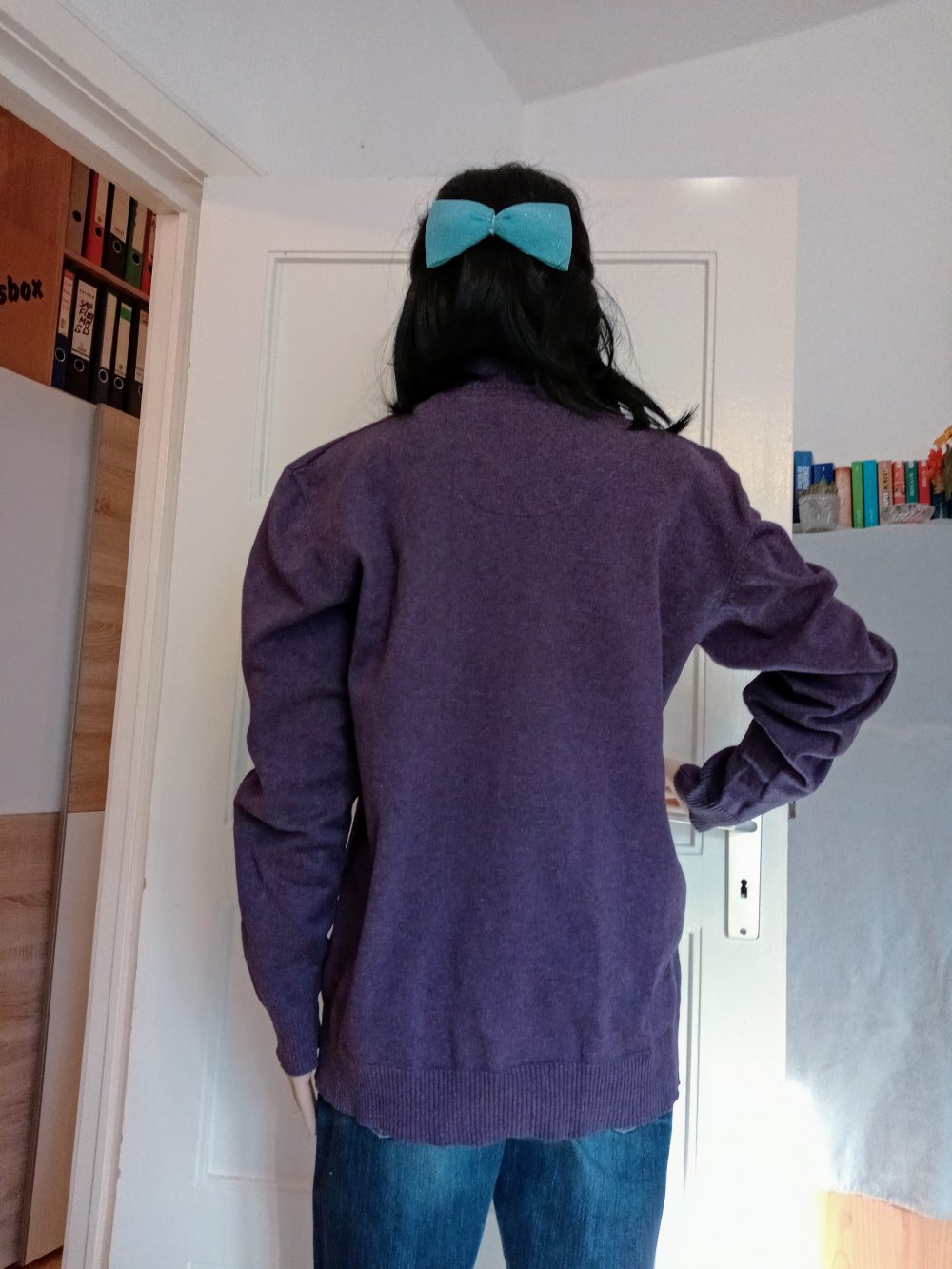 Sehr schöner Hoodie - Pullover von Canda in violett