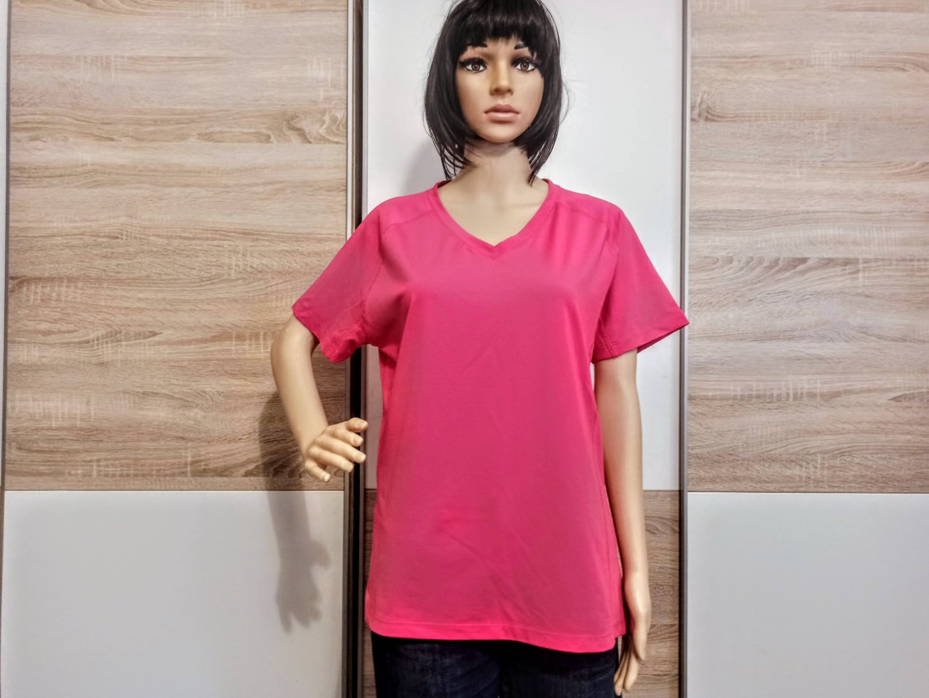 Schönes funktions T-Shirt in pink von Shamp