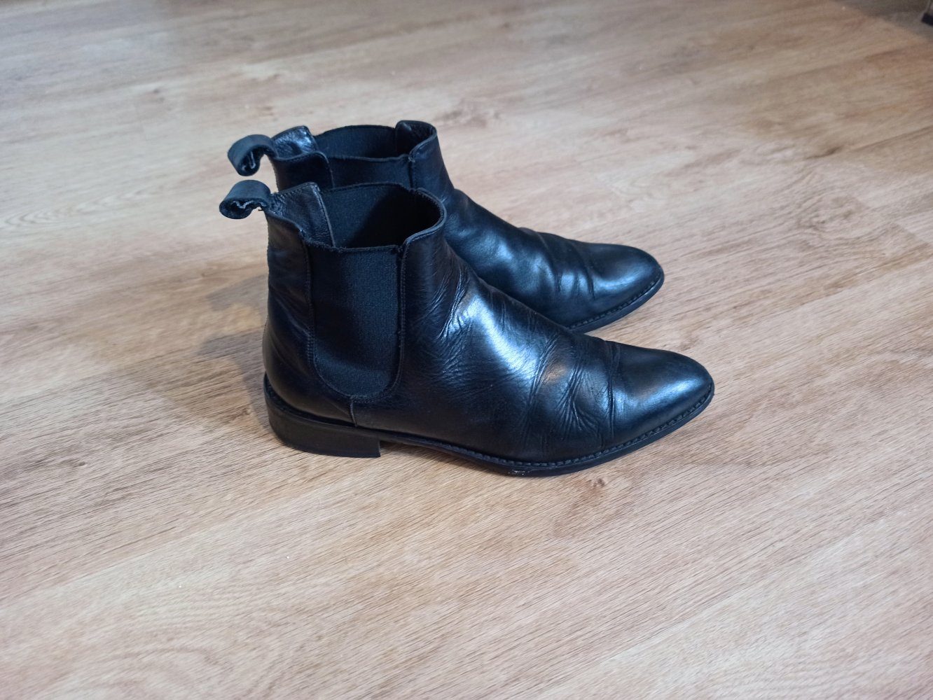 Tolle Leder-Stiefeletten von AUGUSTO