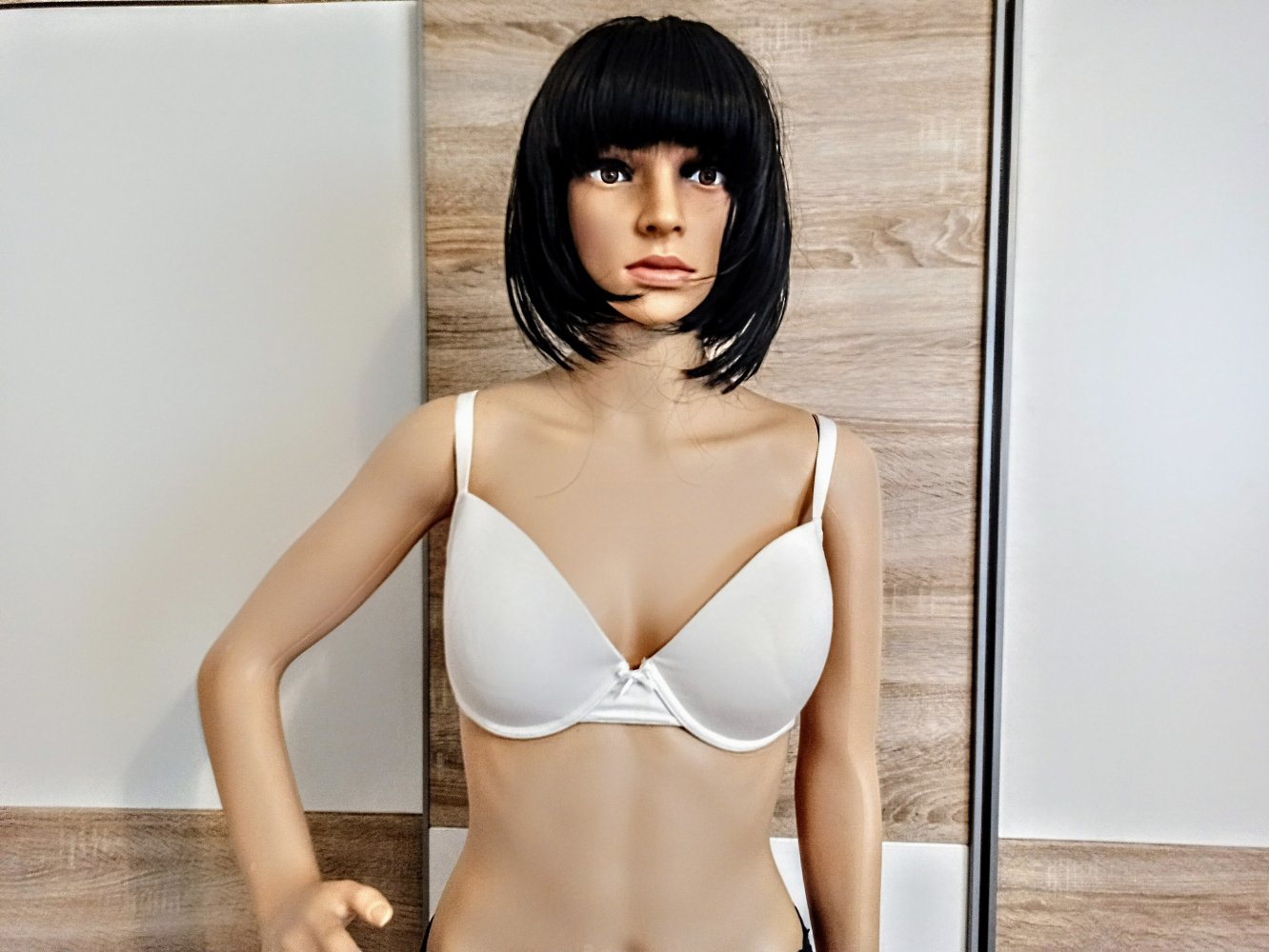 Sehr schönes Push Up BH in weiß von Lingerie 