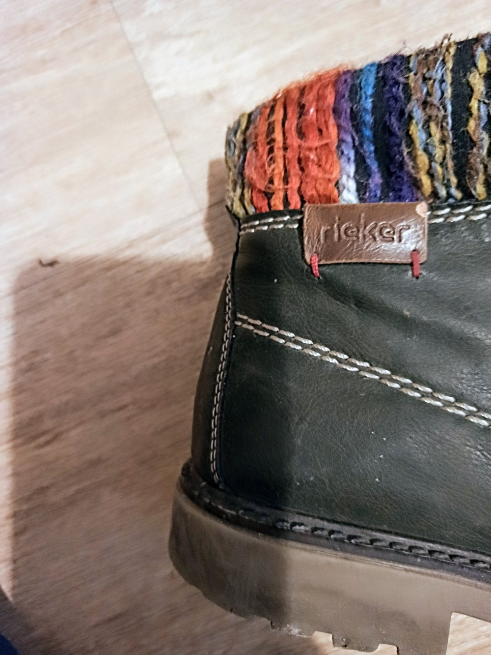 Tolle Boots in dunklem grün von Rieker