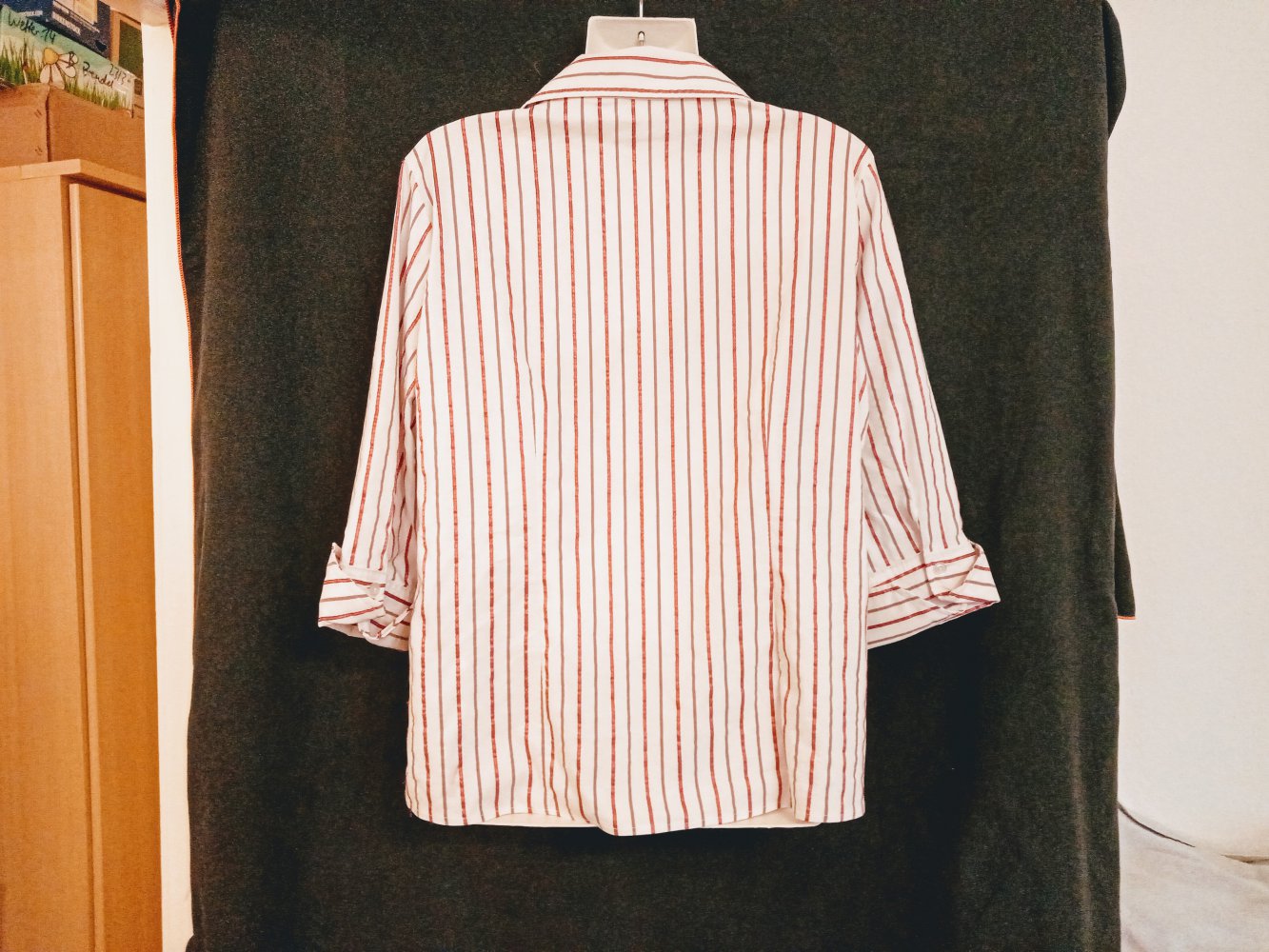 Sehr schöne Bluse von Yessica mit rosa Streifen