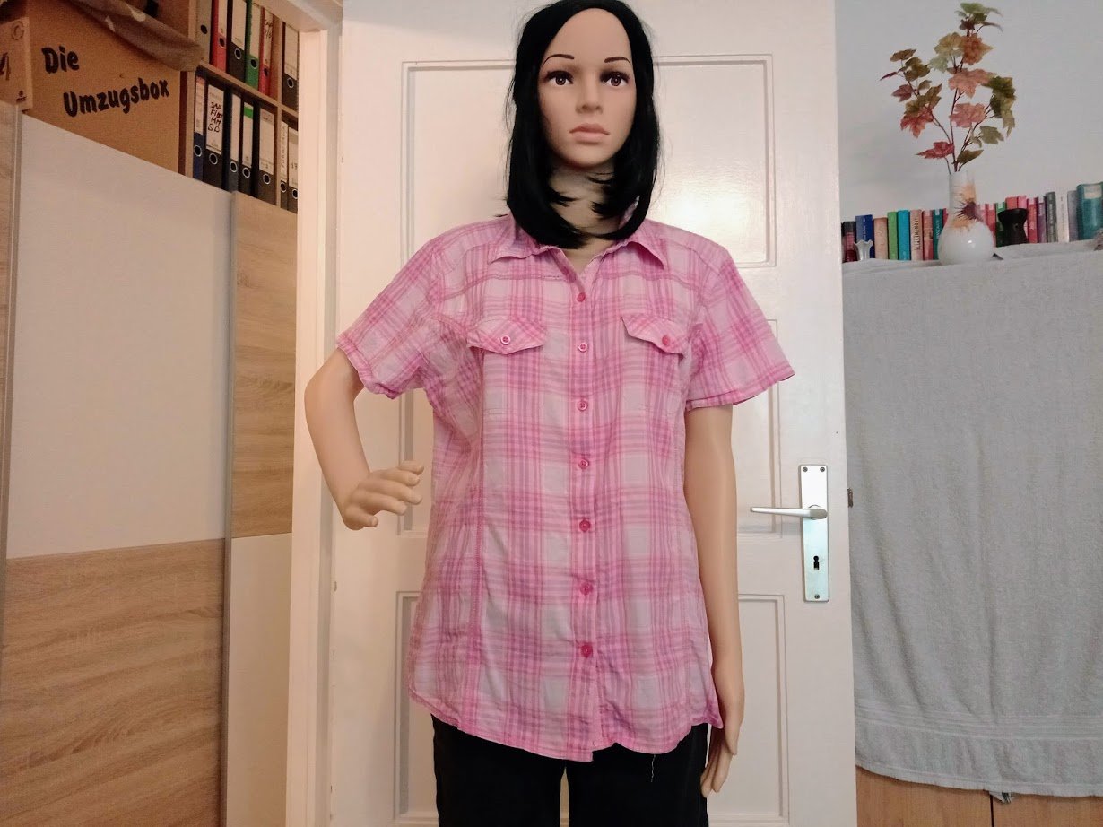 Sehr schöne karierte Bluse Outfit Classic 