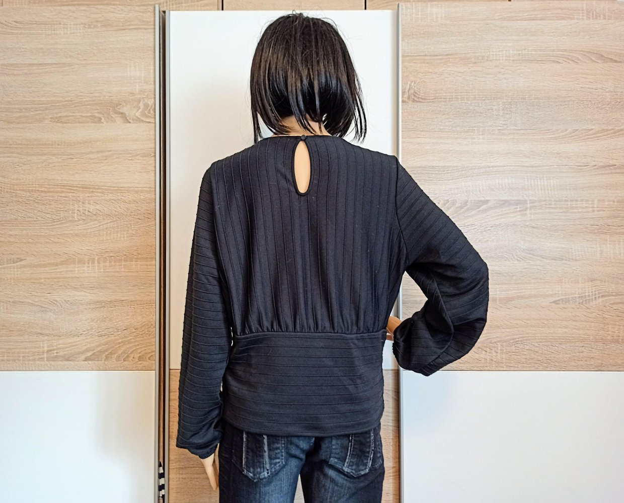 Schöne Bluse in schwarz von H&M
