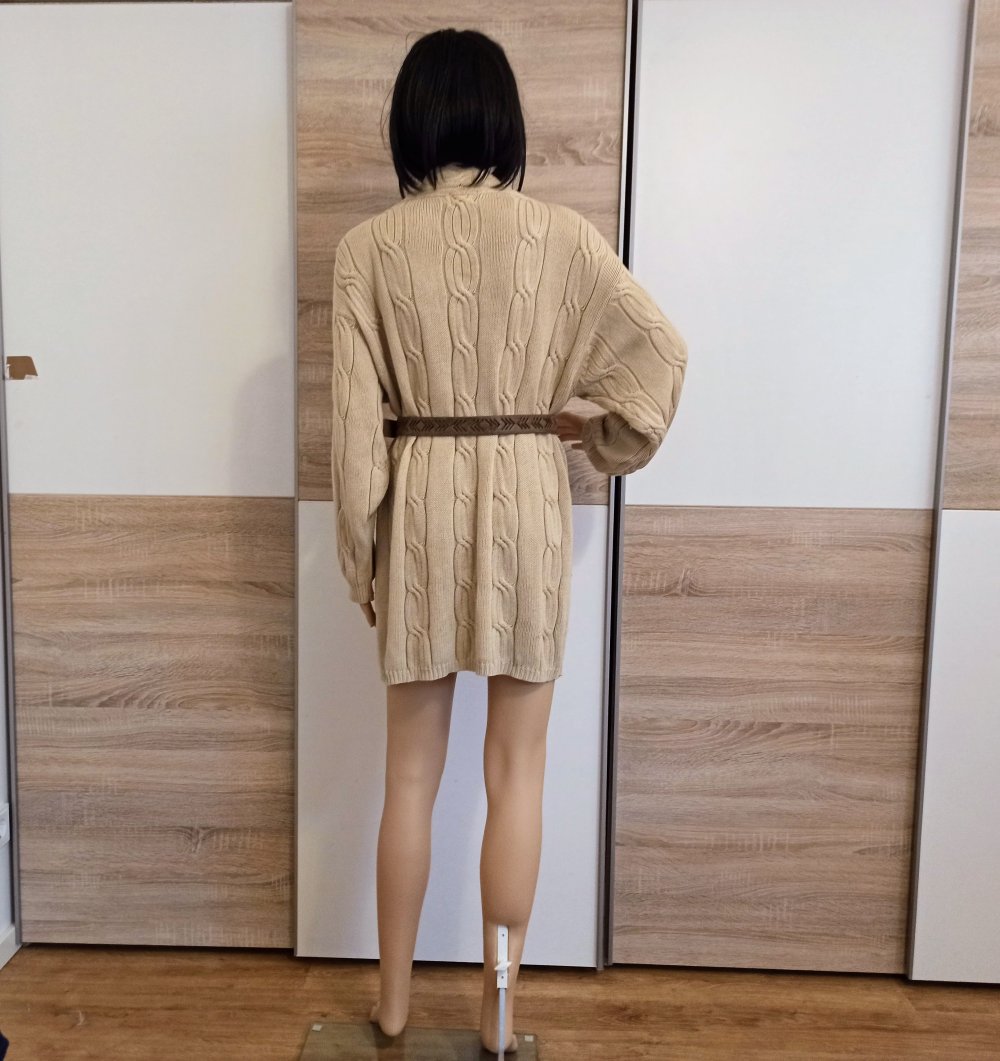 Schönes Pullover-Kleid in Farbe Senf von Rolofs