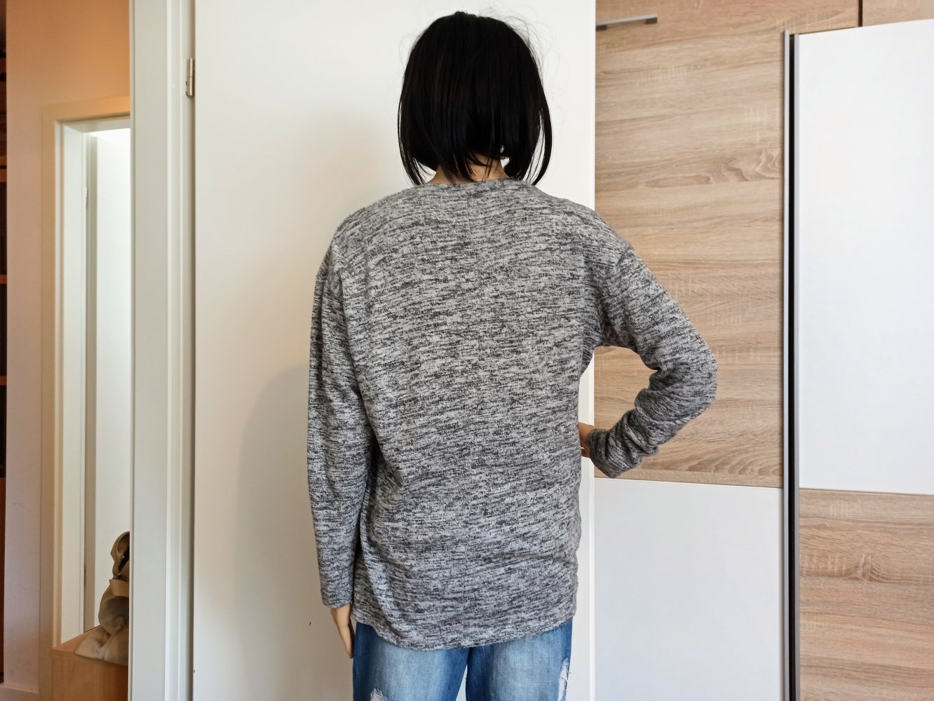 Sehr schöner Oberteil in grau von C&A