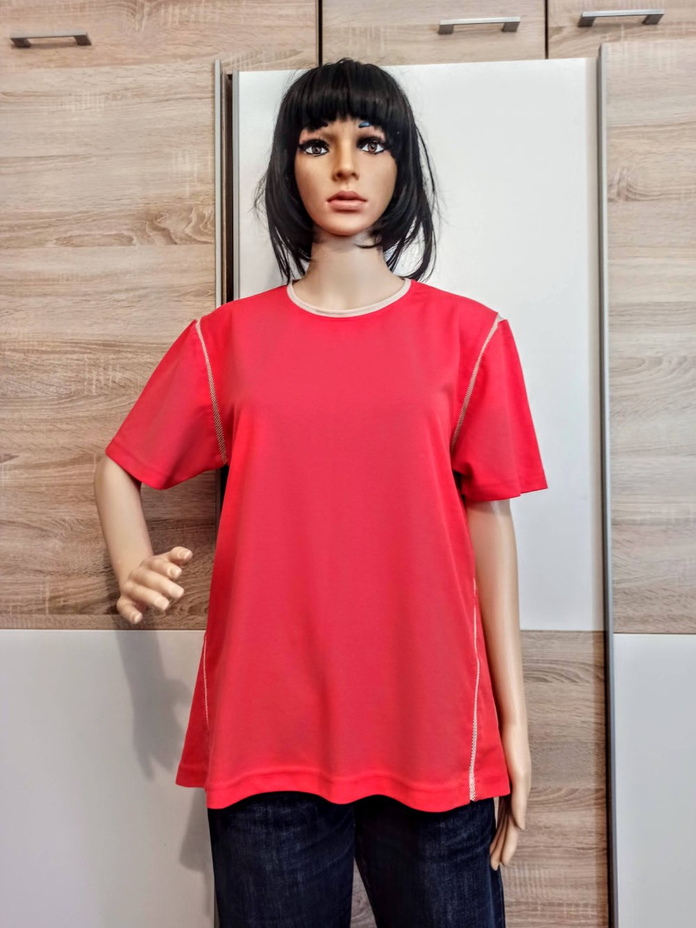 Schönes funktions T-Shirt in rot von Shamp