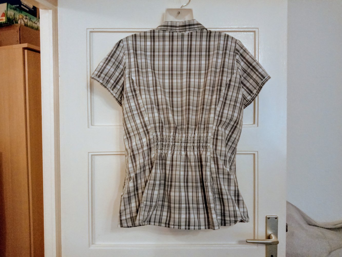 Sehr schöne karierte Bluse von flame 