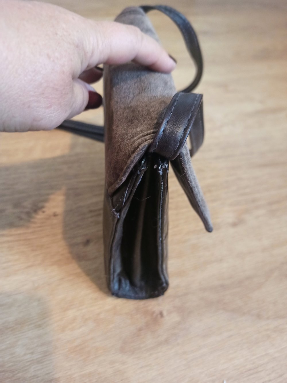 Süße kleine Tasche in braun von Graceland