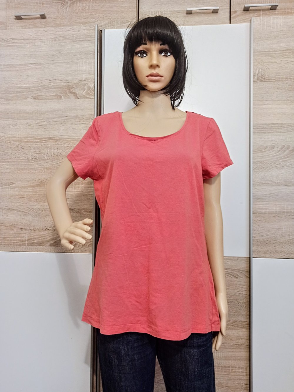 Schönes T-Shirt in korallenrot von C&A