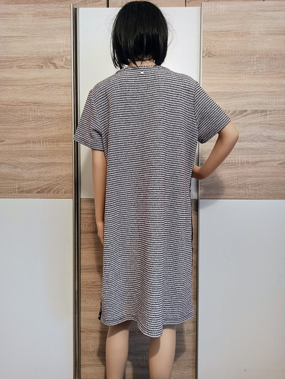 Schönes Kleid mit Lila Streifen von Taifun